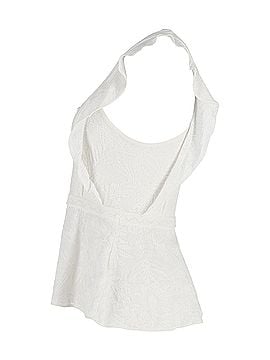 Missoni Missoni Sleeveless Blouse in White Cotton (view 2)