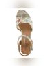 Spring Step Floral Multi Color Ivory Sandals Size 36 - photo 3