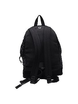 Saint Laurent Saint Laurent Sequins City Backpack in Black Sequins (view 2)