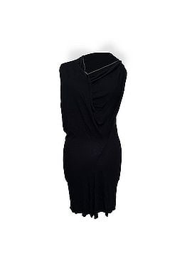 Rick Owens Rick Owens One-Shoulder Draped Mini Dress in Black Cotton (view 1)