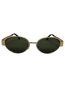 Céline Celine Triomphe Sunglasses in Gold Metal (view 1)