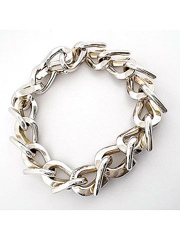 Tiffany & Co. Tiffany &amp; Co. Forge Large Link Bracelet 72548248, 16 links, Ag925 Silver (view 2)