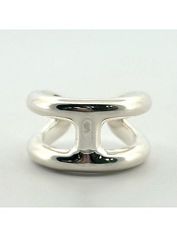 Hermès Hermes Osmos PM Ring H102539B SV925 Silver #53 (view 1)