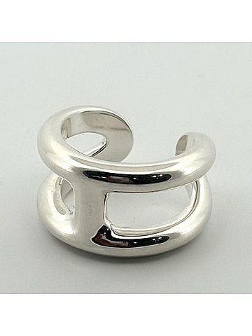 Hermès Hermes Osmos PM Ring H102539B SV925 Silver #53 (view 2)