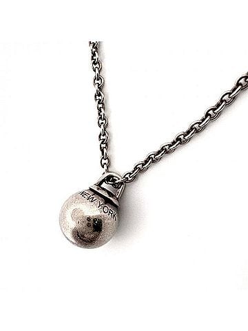 Tiffany & Co. Tiffany &amp; Co. Hardware Ball Necklace, Ag925 Silver (SV) (view 2)