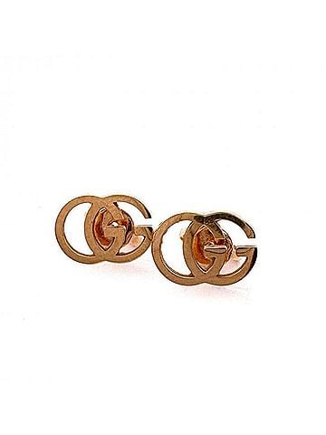 Gucci GUCCI GG Running Stud Earrings K18 Au750 Gucci (view 2)
