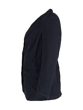 Theory Theory Elasticated Waist Blazer in Navy Blue Triacetate (view 2)