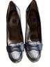 Coach Floral Brown Heels Size 8 1/2 - photo 1