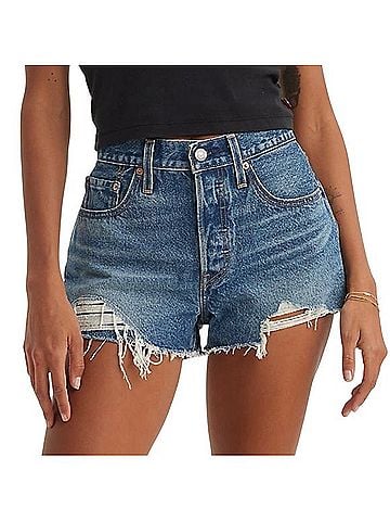 Levi's 501 Denim Shorts (view 1)