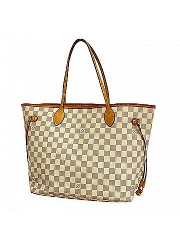 Louis Vuitton Louis Vuitton Damier Azur Neverfull MM Tote Bag N51107 White Women's OP009461 (view 1)