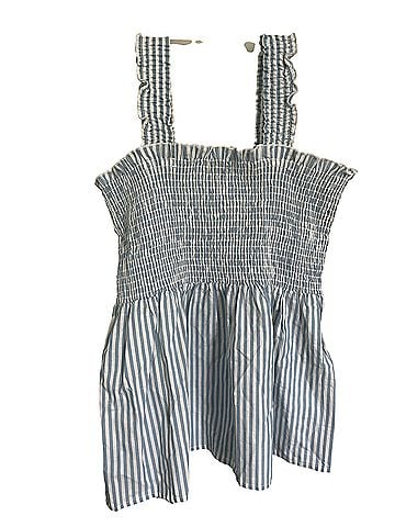 Aqua Sleeveless Top (view 2)