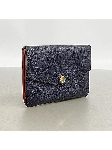 Louis Vuitton Louis Vuitton Monogram Empreinte Pochette Clé M62017 Marine Rouge Women's Wallet/Coin Case OP005591 (view 2)