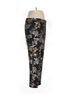 Chico's Floral Black Gold White Casual Pants Size 3 - photo 3