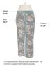Chico's Floral Black Gold White Casual Pants Size 3 - photo 5