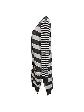 Max Mara Max Mara Striped Knitted Cardigan in Multicolor Silk (view 2)