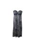 BCBGMAXAZRIA Floral Multi Color Blue Wool Dress Size 10 - photo 1