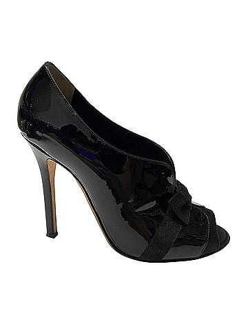 Dolce & Gabbana Dolce &amp; Gabbana Bow Bootie in Black Patent (view 1)