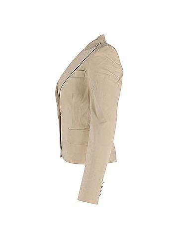 Dolce & Gabbana Dolce &amp; Gabbana Single-Breasted Blazer in Beige Cotton (view 2)