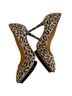 Charlotte Olympia 100% Suede Leopard Print Multi Color Heels Size 7 - photo 13