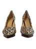 Charlotte Olympia 100% Suede Leopard Print Multi Color Heels Size 7 - photo 4