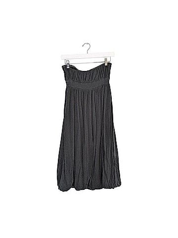 Banana Republic Bubble Midi Ruched Dress Cocktail Dress (view 2)