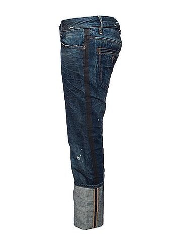 Dsquared2 Dsquared2, Blue jeans with extra high turned pipes in size IT42/S. (view 2)