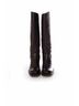 Prada 100% Leather Black Prada, black grained leather boots. Size EU 37 1/2 - photo 3