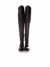 Prada 100% Leather Black Prada, long black leather boots. Size EU 37 - photo 3