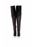 Prada 100% Leather Black Prada, long black leather boots. Size EU 37 - photo 5