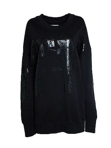 Faith Connexion Faith Conexxion, black sweater with shiny print (view 1)