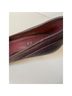 Reiss 100% Leather Snake Print Burgundy Heels Size 10 1/2 - photo 10