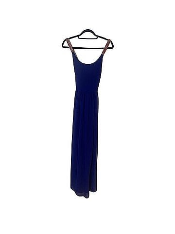 Double Zero Cobalt Blue Maxi Dress Casual Dress (view 1)