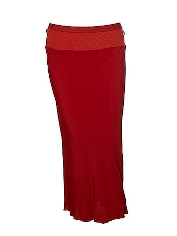 Rick Owens Rick Owens, Larry FW19 red midi skirt (view 1)