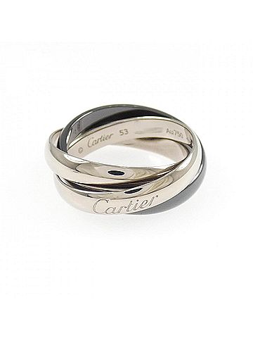 Cartier Cartier Trinity Black &amp; White Ring (view 1)