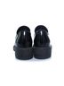 Prada 100% Leather Black Prada, black high shine leather loafers Size EU 39 - photo 4
