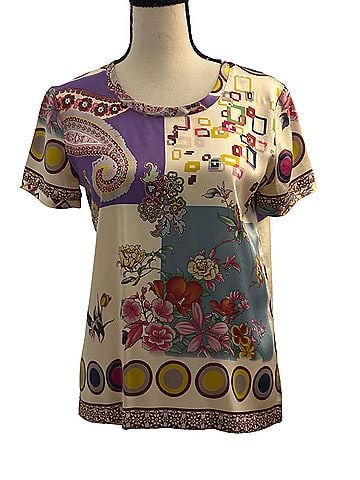 ETRO Short Sleeve Blouse (view 1)