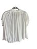 Free People White Button-Down Shirt Size M - photo 2