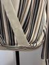 Torn by Ronny Kobo 100% Viscose 100% Polyester Stripes Multi Color Blouse Size XS - photo 6