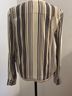 Torn by Ronny Kobo 100% Viscose 100% Polyester Stripes Multi Color Blouse Size XS - photo 3