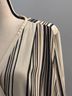 Torn by Ronny Kobo 100% Viscose 100% Polyester Stripes Multi Color Blouse Size XS - photo 9