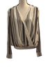 Torn by Ronny Kobo 100% Viscose 100% Polyester Stripes Multi Color Blouse Size XS - photo 1