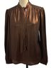 Greylin Brown Long Sleeve Blouse Size XS - photo 2