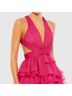 Mac Duggal 100% Polyester Multi Color Pink Cocktail Dress Size 12 - photo 4