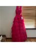 Mac Duggal 100% Polyester Multi Color Pink Cocktail Dress Size 12 - photo 5