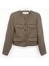 Veronica Beard Houndstooth Brown Black Blazer Size 8 - photo 4