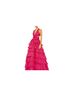 Mac Duggal 100% Polyester Multi Color Pink Cocktail Dress Size 12 - photo 1