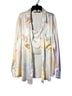 Zara 100% Polyester Pink Yellow Blue Purple Button-Down Shirt Size XL - photo 1