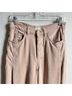 Free People 100% Lyocell Solid Tan Jeans Size 27 - photo 4