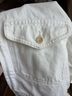 BUCK MASON 100% Cotton White Denim Jacket Size XS - photo 4