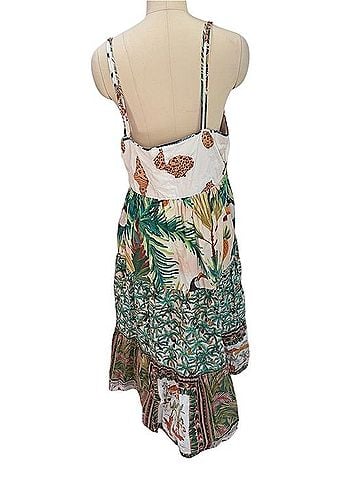 FARM Rio Mixed Prints Bow Sleeveless Midi Dress Casual Dress (view 2)